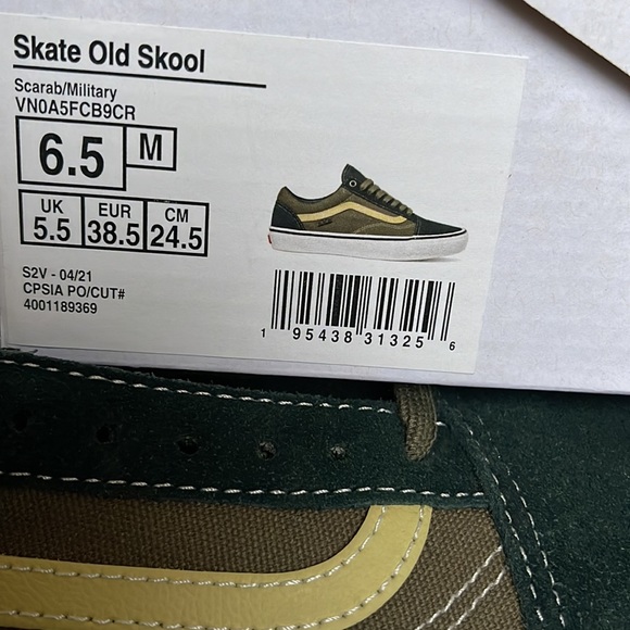 Vans Skate Old Skool Scarab/Military WMNS - Picture 16 of 16